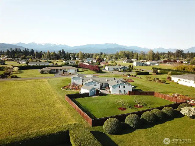 Aerial Rear View