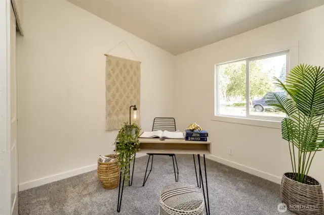 This is bedroom 2 at the West side of the house.