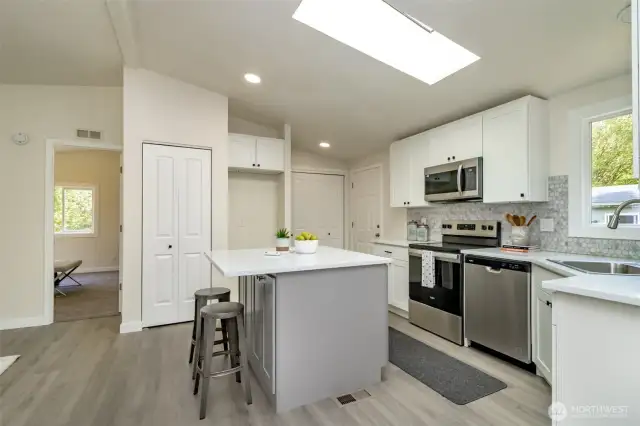 Enjoy the full benefits of open concept design in this great house.