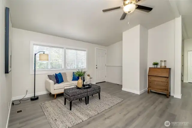 Notice the all new LVP flooring!