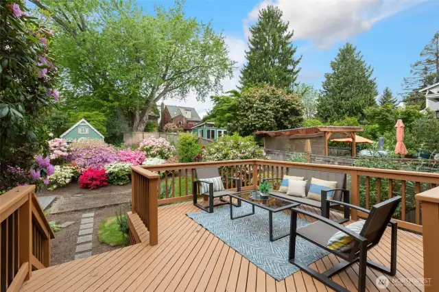 String lights, sunsets, stars, and besties out on the deck just as summer comes a knockin'!