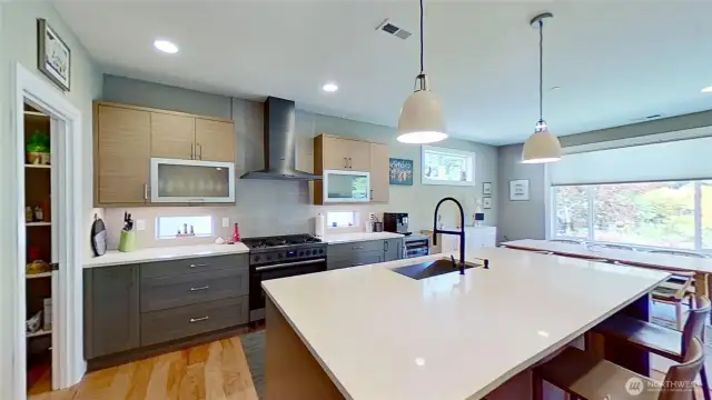 Large walk-in pantry