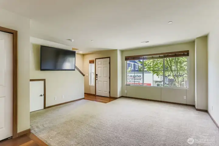 More of the living room.