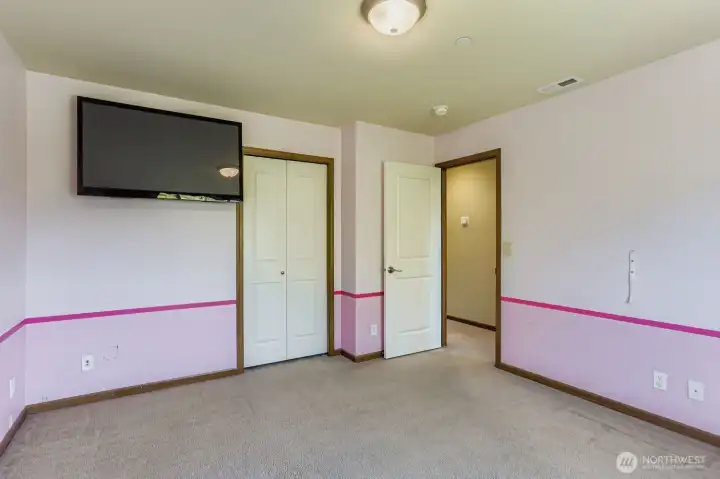 Another angle of bedroom 2 on the 2nd level.