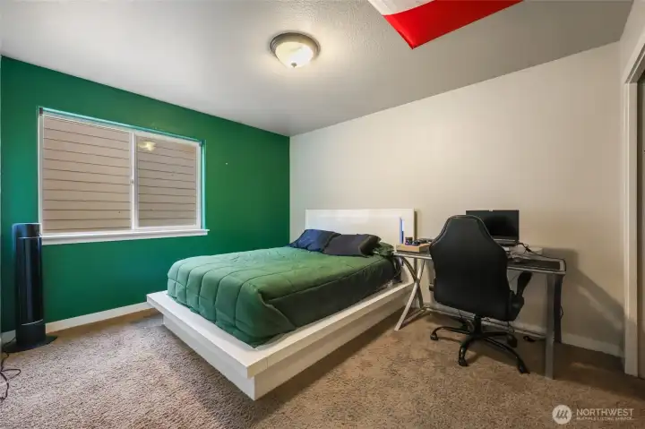 Another spacious bedroom
