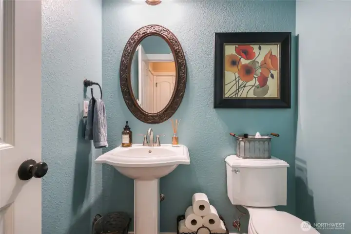 1/2 guest bathroom.