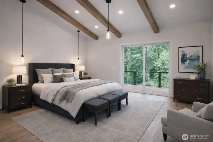 RENDERING ONLY. CUSTOMIZE THESE FINISHES. PERMITS READY.