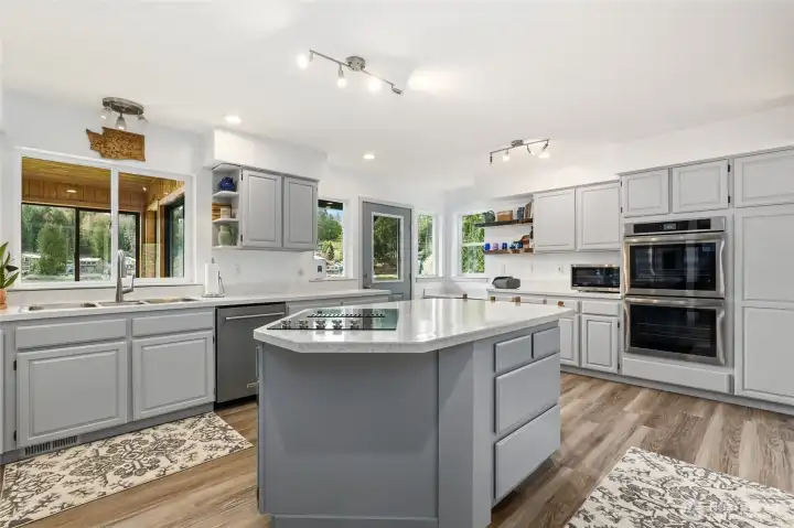 Newly renovated kitchen