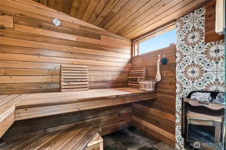 New sauna