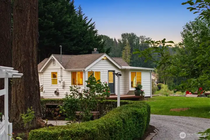 A rare cottage lake waterfront retreat, where every day feels like a getaway
