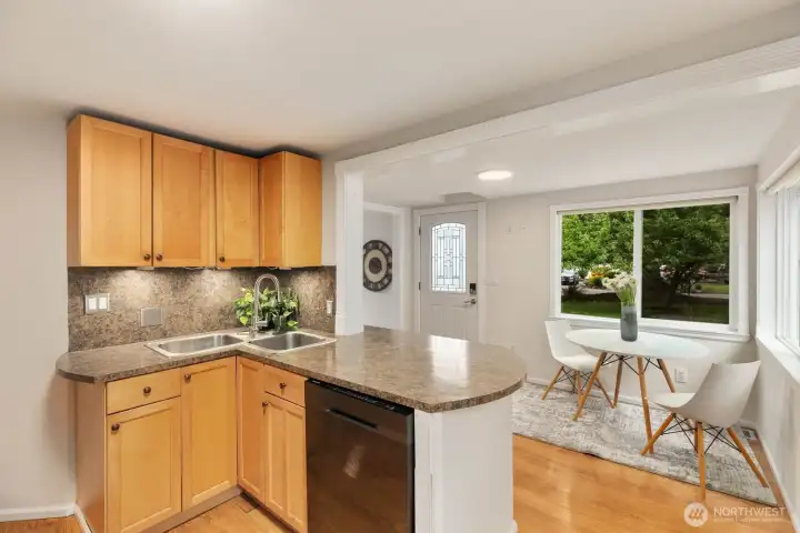 Light filled kitchen and dining spaces designed for gathering and entertaining.