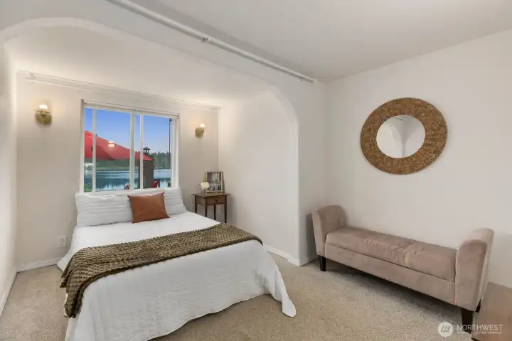 Every day begins with beautiful lake views and peaceful surroundings