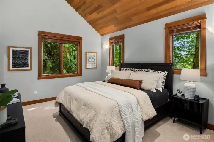 Bedroom #5 with newly remodeled ensuite.