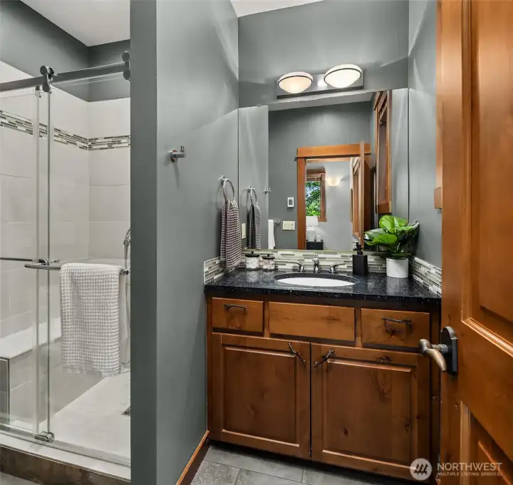 Bedroom #5 with newly remodeled ensuite.