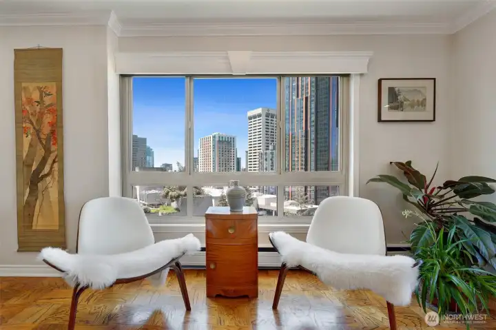 Spacious & light filled living room.