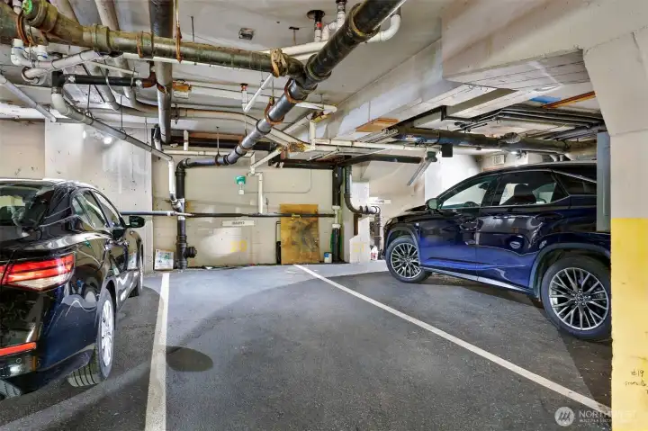 Reserved parking with EV charging !