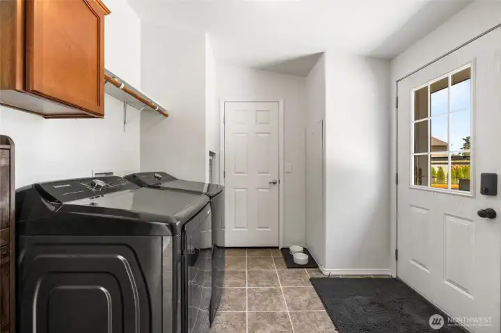 Laundry Room with storage closet, and walk in pantry. Laundry Room with storage closet, and walk in pantry.