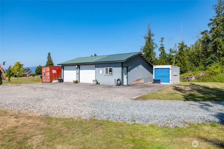 1,296 Sqft detached shop. 1,296 Sqft detached shop.