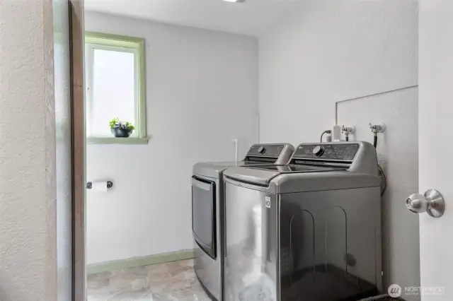 Laundry room.