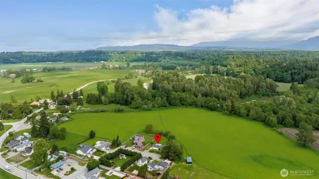 View of acreage looking towards the back of the property.