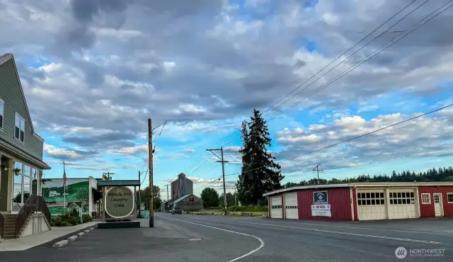 Cafe, post office, fire house, Silvana Meats and more is just around the corner.