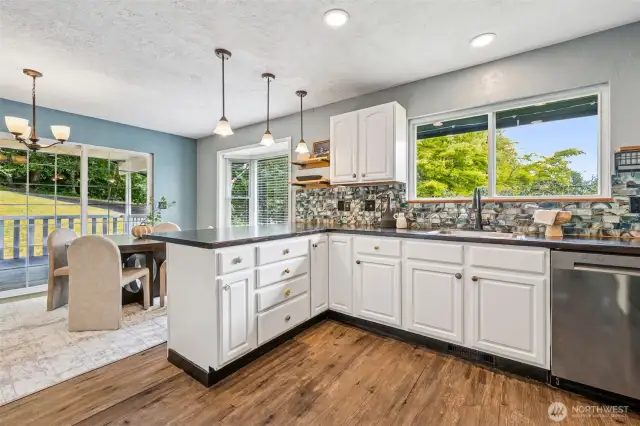 open kitchen