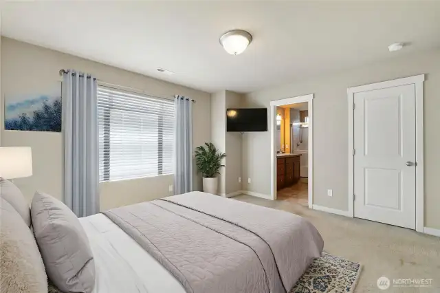 Primary Bedroom  Virtually Staged