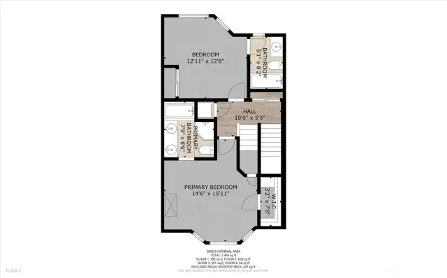 2nd level floor plan