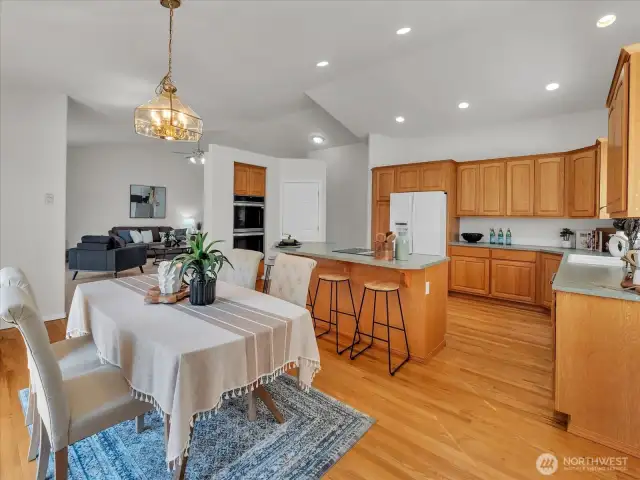 Eat in kitchen with room for everyone to gather!