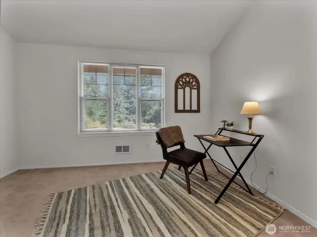 Main floor office located just off the entry.