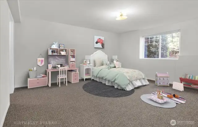 Huge bedrooms downstairs!