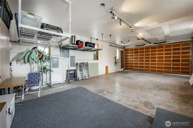 This shot is of the 1004 sq. ft. Shop for all things good.