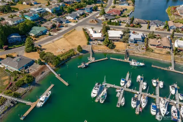 See one of the two man made lakes on the other side of the street. Birch Bay Village is made up of 500 acres and 1132 homesites +\-.