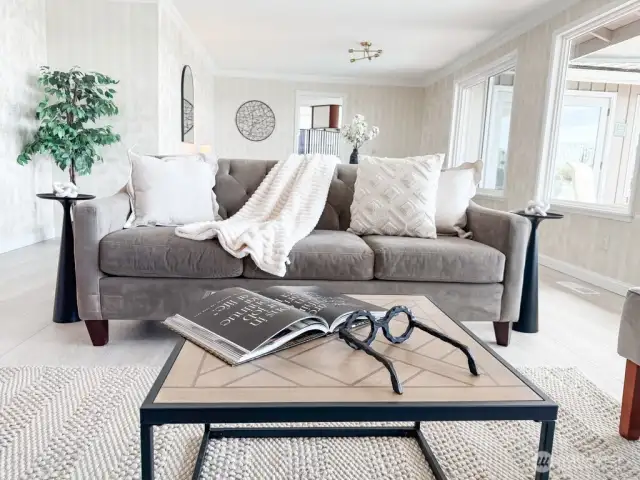Cuddle up by the fire, read a book, and relax