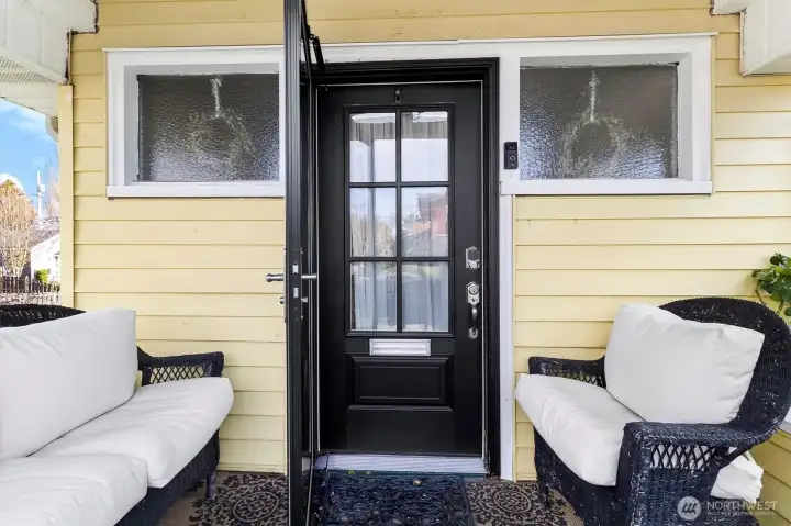 Sunny corner lot with mature surroundings