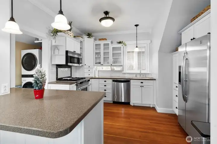 Freshly updated kitchen with modern finishes