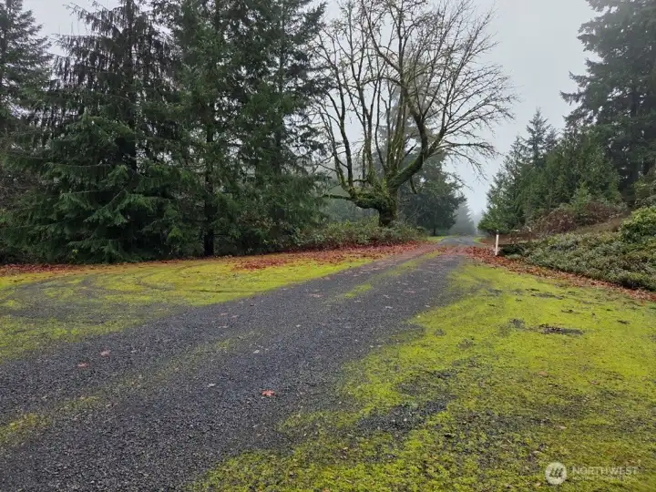 Well maintained private road access with recorded maintenance agreement