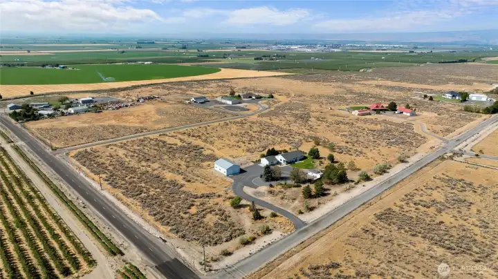 View of home and property looking South West.