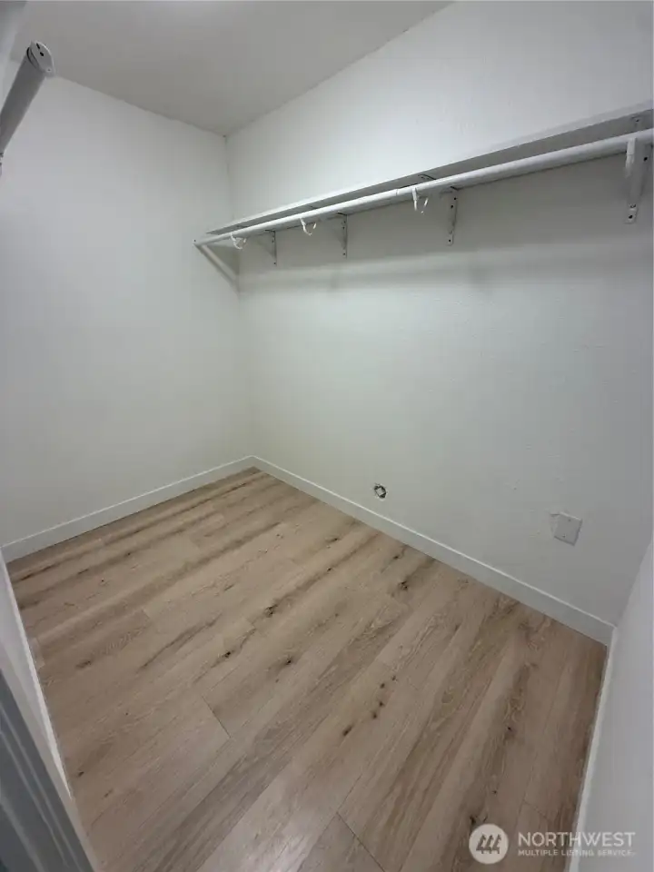 Downstairs 4th bedroom closet