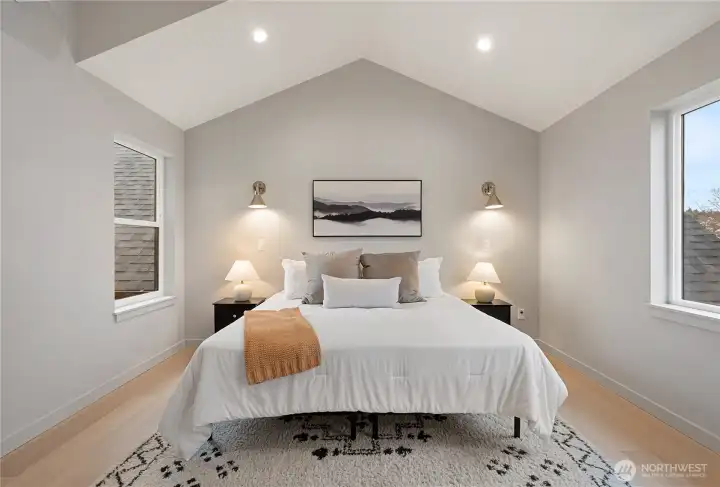 Gorgeous primary suite.