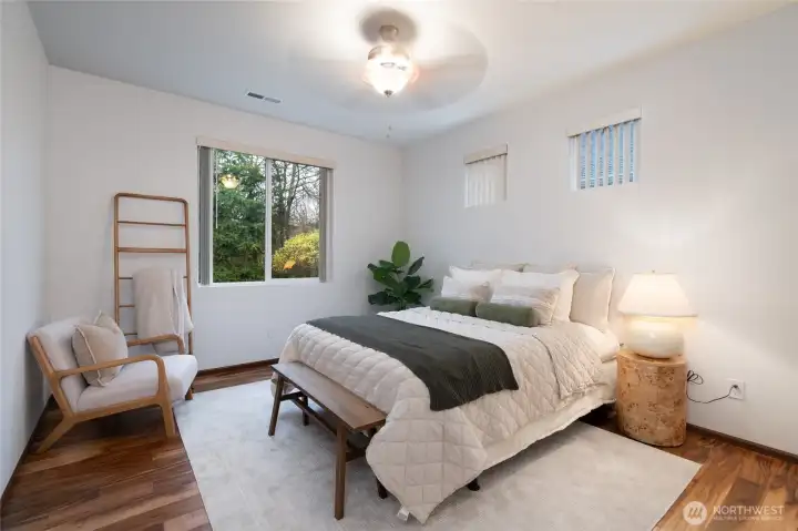 Bright & Spacious Main Bedroom