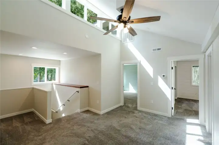 Upstairs landing, Bedrooms #1 and 2