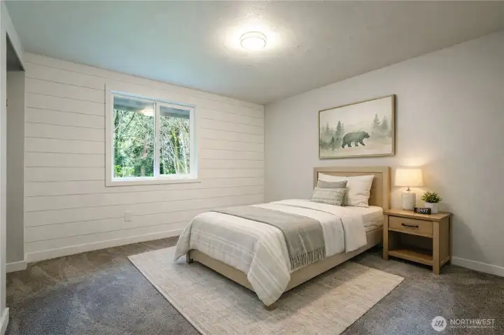 Bedroom #2 Virtually Staged