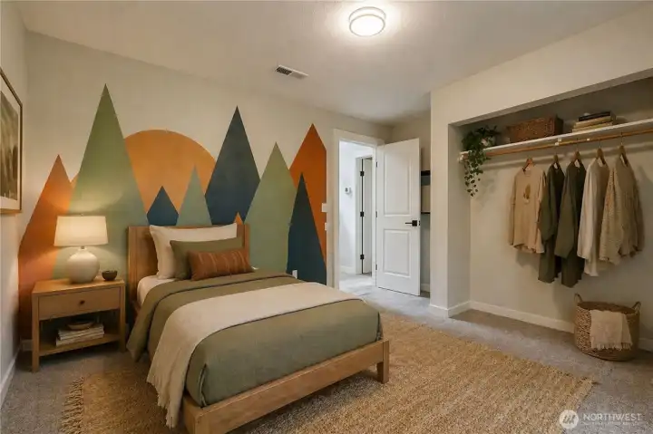 Bedroom #3 Virtually Staged