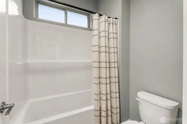 Upstairs hallway bathroom