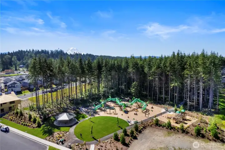 Hawks Landing Park right around the corner.