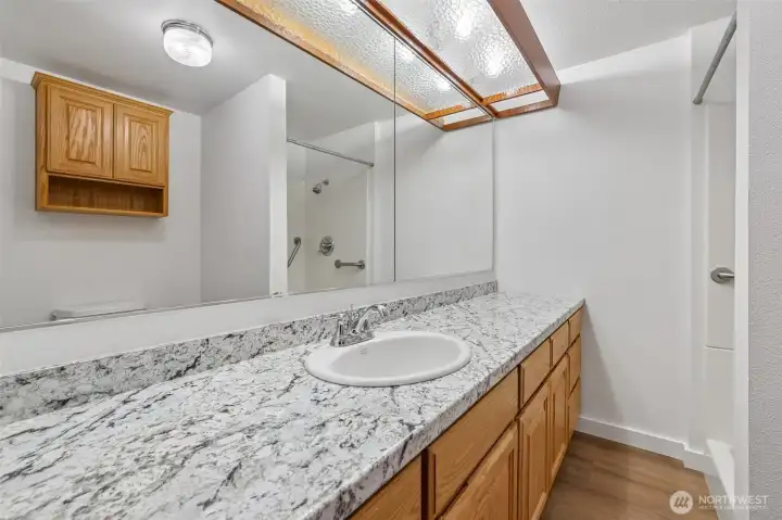 3/4 bath downstairs