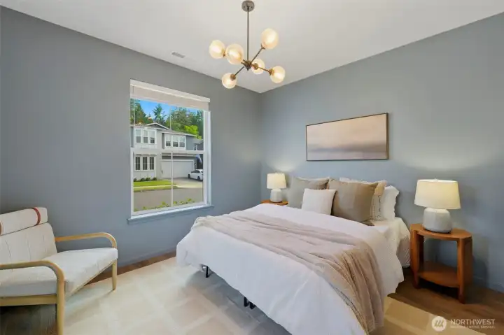 Bedroom on the main.