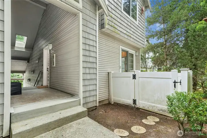 Private rear deck with direct access to the breakfast nook, creating a seamless connection between indoor and outdoor living. Private rear deck with direct access to the breakfast nook, creating a seamless connection between indoor and outdoor living.