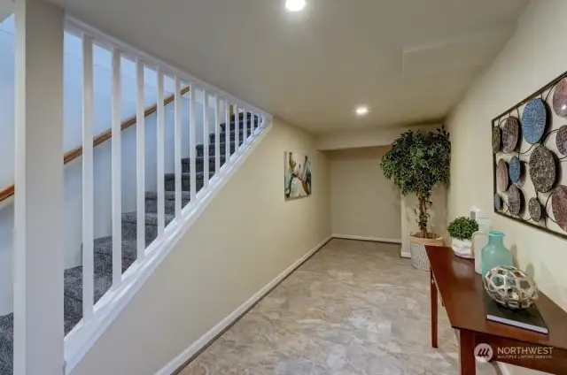 This Downstairs Room with Closet can Be Whatever You Prefer This Space To Be